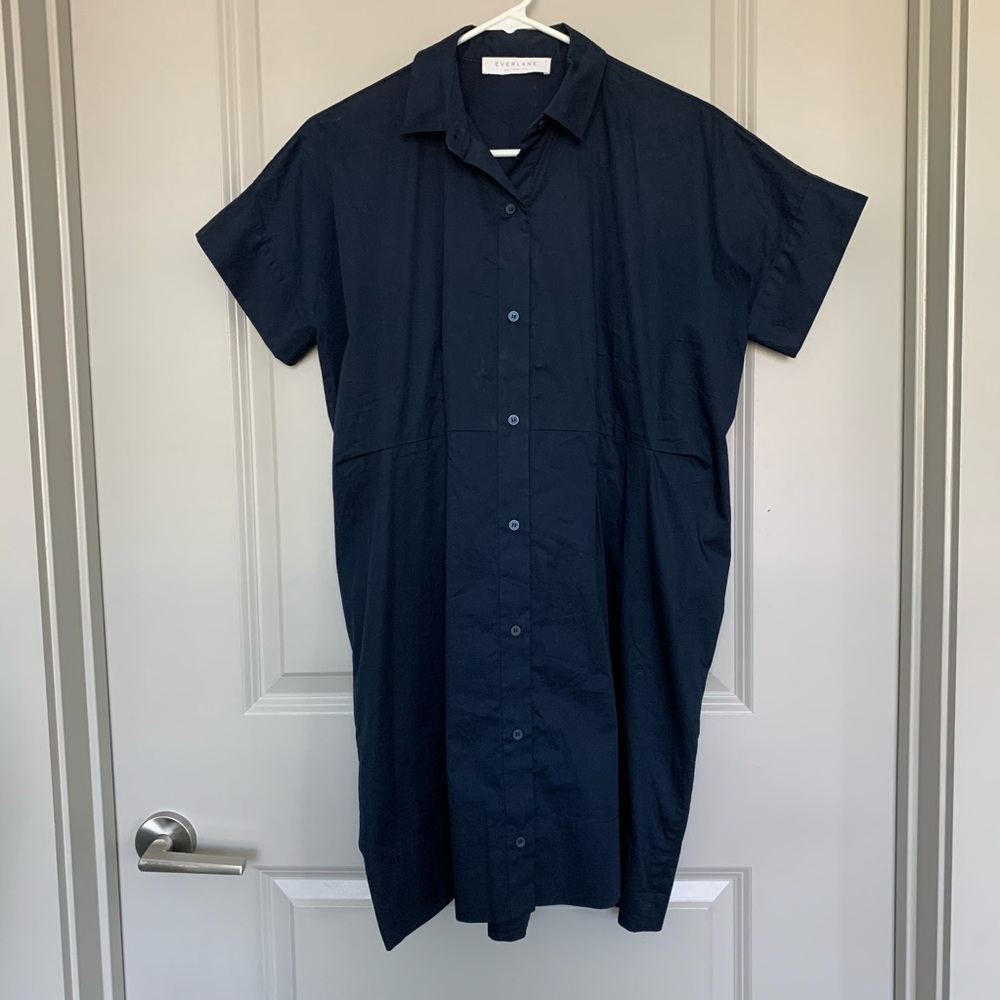 Everlane Poplin Dress
